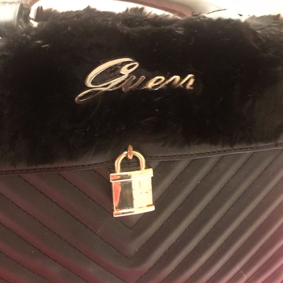 Gorgeous custom crossbody with genuine rabbit fur💖 - Picture 6 of 12